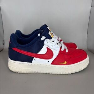 Nike Air Force 1 LV8 Low Independence Day 820438603 Red Blue White 4Y